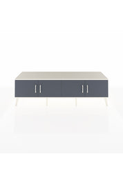 Hyperion TV Ünitesi 2 Raflı 4 Kapaklı 176x44x51 Aytaşı-Antrasit/Çam