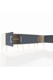 Hyperion TV Ünitesi 2 Raflı 4 Kapaklı 176x44x51 Aytaşı-Antrasit/Çam