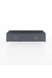 Hyperion TV Ünitesi 2 Raflı 4 Kapaklı 176x44x51 Antrasit-Antrasit/Çam