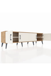 Hyperion TV Ünitesi 2 Raflı 4 Kapaklı 176x44x51 Çam-Aytaşı/Aytaşı