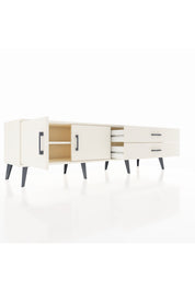 Hyperion TV Ünitesi Tek Raflı 2 Çekmeceli 2 Kapaklı 176x44x51 Aytaşı-Aytaşı/Aytaşı