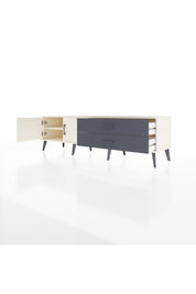 Hyperion TV Ünitesi Tek Raflı 2 Çekmeceli 2 Kapaklı 176x44x51 Aytaşı-Aytaşı/Antrasit