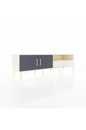 Hyperion TV Ünitesi 2 Raflı Tek Çekmeceli 2 Kapaklı 176x44x51 Aytaşı-Antrasit/Aytaşı