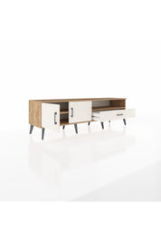 Hyperion TV Ünitesi 2 Raflı Tek Çekmeceli 2 Kapaklı 176x44x51 Çam-Aytaşı/Aytaşı