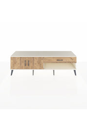 Hyperion TV Ünitesi Tek Raflı Tek Çekmeceli 2 Kapaklı 176x44x51 Aytaşı-Çam/Çam