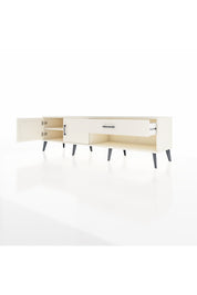 Hyperion TV Ünitesi Tek Raflı Tek Çekmeceli 2 Kapaklı 176x44x51 Aytaşı-Aytaşı/Aytaşı