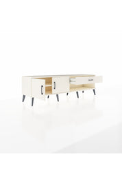 Hyperion TV Ünitesi Tek Raflı Tek Çekmeceli 2 Kapaklı 176x44x51 Aytaşı-Aytaşı/Aytaşı