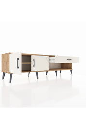 Hyperion TV Ünitesi Tek Raflı Tek Çekmeceli 2 Kapaklı 176x44x51 Çam-Aytaşı/Aytaşı