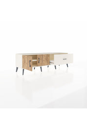 Hyperion TV Ünitesi Tek Raflı Tek Çekmeceli 2 Kapaklı 176x44x51 Aytaşı-Çam/Aytaşı