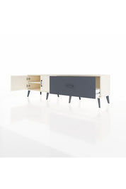 Hyperion TV Ünitesi Tek Raflı Tek Çekmeceli 2 Kapaklı 176x44x51 Aytaşı-Aytaşı/Antrasit