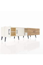 Hyperion TV Ünitesi Tek Raflı Tek Çekmeceli 2 Kapaklı 176x44x51 Aytaşı-Aytaşı/Çam