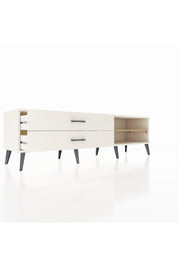 Hyperion TV Ünitesi Tek Raflı 2 Çekmeceli  176x44x51 Aytaşı-Çam/Aytaşı