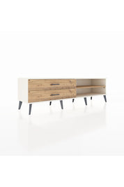 Hyperion TV Ünitesi Tek Raflı 2 Çekmeceli  176x44x51 Aytaşı-Çam/Çam