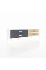 Hyperion TV Ünitesi Tek Raflı 2 Çekmeceli  176x44x51 Aytaşı-Aytaşı/Antrasit