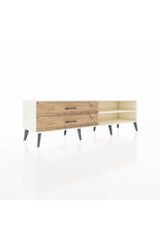 Hyperion TV Ünitesi Tek Raflı 2 Çekmeceli  176x44x51 Aytaşı-Aytaşı/Çam