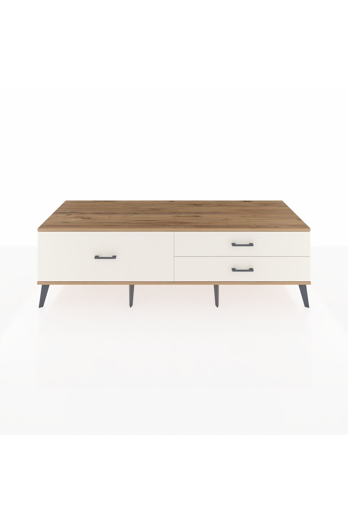 Kronos TV Ünitesi 3 Çekmeceli  176x59x51 Aytaşı-Çam/Aytaşı