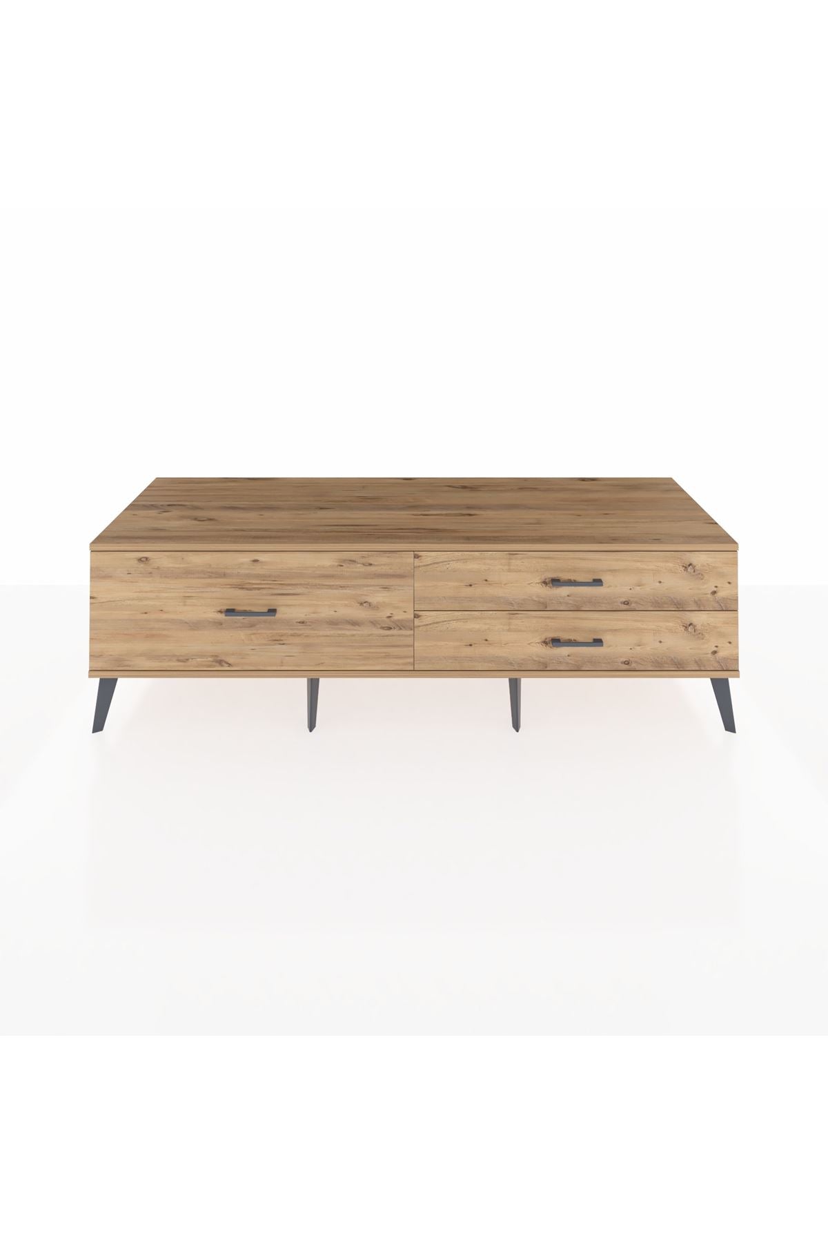 Kronos TV Ünitesi 3 Çekmeceli  176x59x51 Aytaşı-Çam/Çam