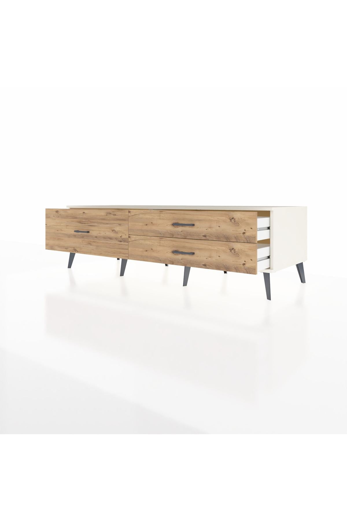 Kronos TV Ünitesi 3 Çekmeceli  176x59x51 Aytaşı-Aytaşı/Çam