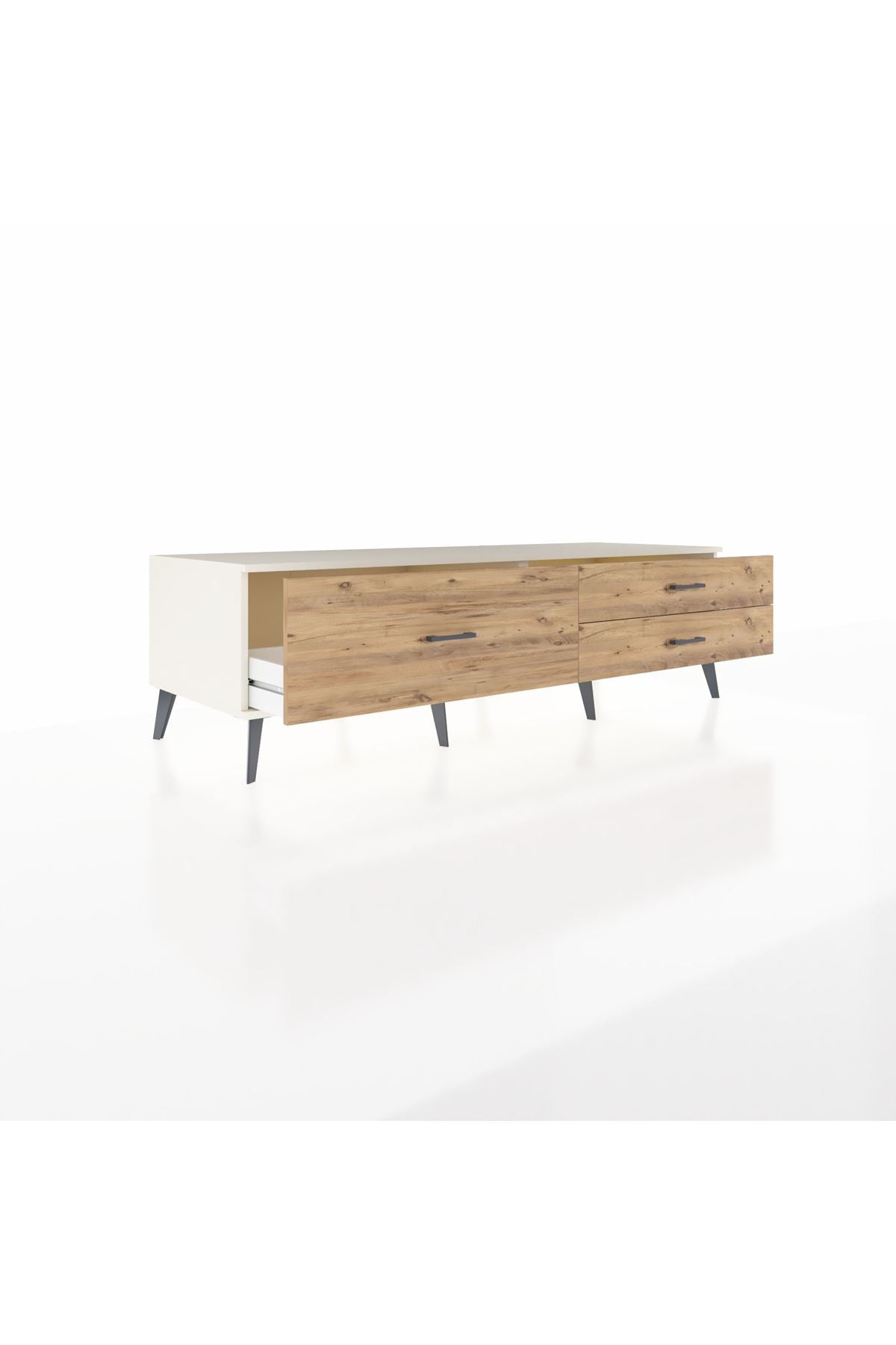 Kronos TV Ünitesi 3 Çekmeceli  176x59x51 Aytaşı-Aytaşı/Çam