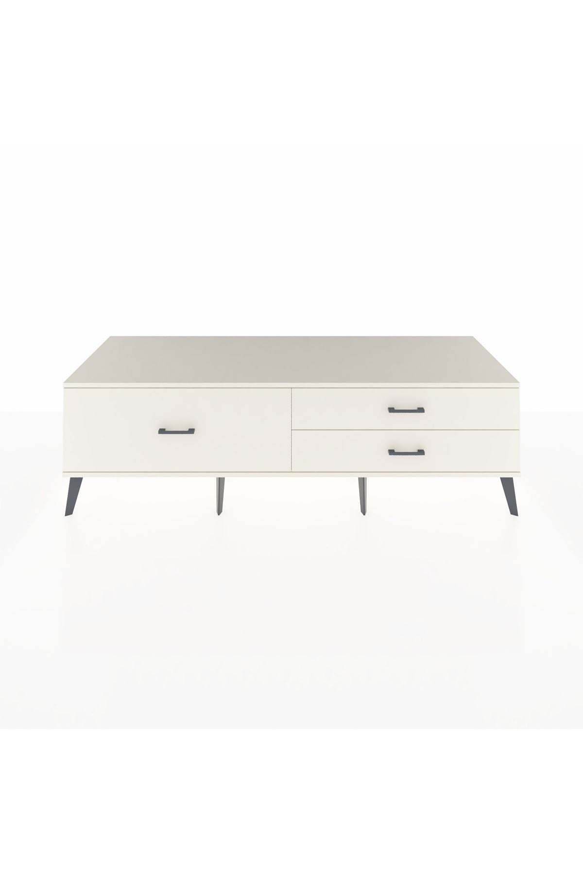 Kronos TV Ünitesi 3 Çekmeceli  176x59x51 Antrasit-Aytaşı/Aytaşı
