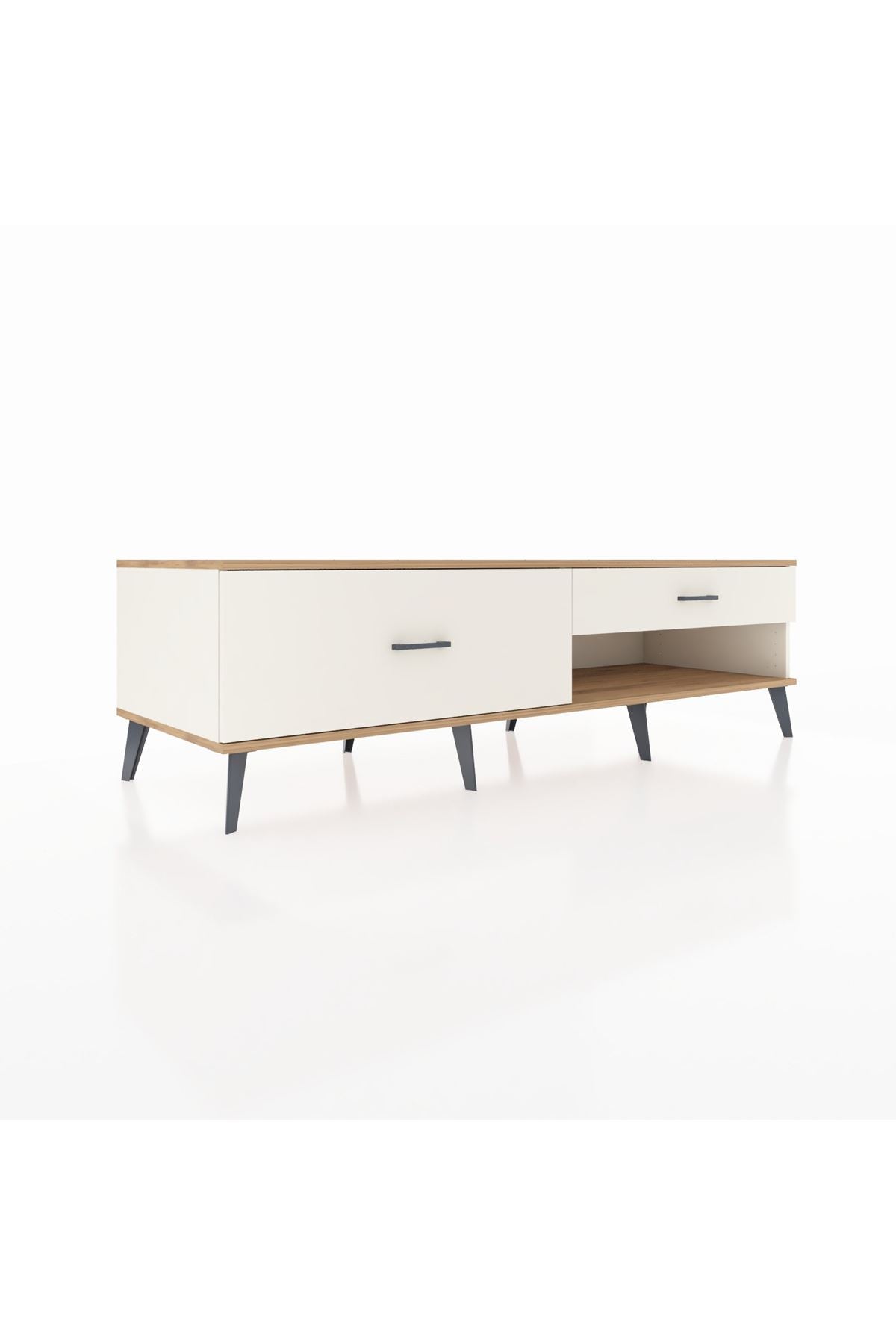 Kronos TV Ünitesi 2 Çekmeceli  176x59x51 Aytaşı-Çam/Aytaşı