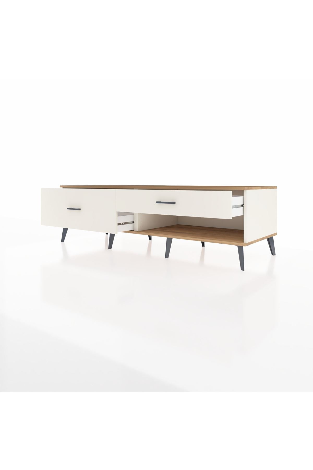 Kronos TV Ünitesi 2 Çekmeceli  176x59x51 Aytaşı-Çam/Aytaşı