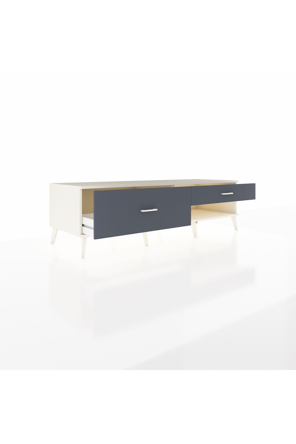 Kronos TV Ünitesi 2 Çekmeceli  176x59x51 Aytaşı-Aytaşı/Antrasit