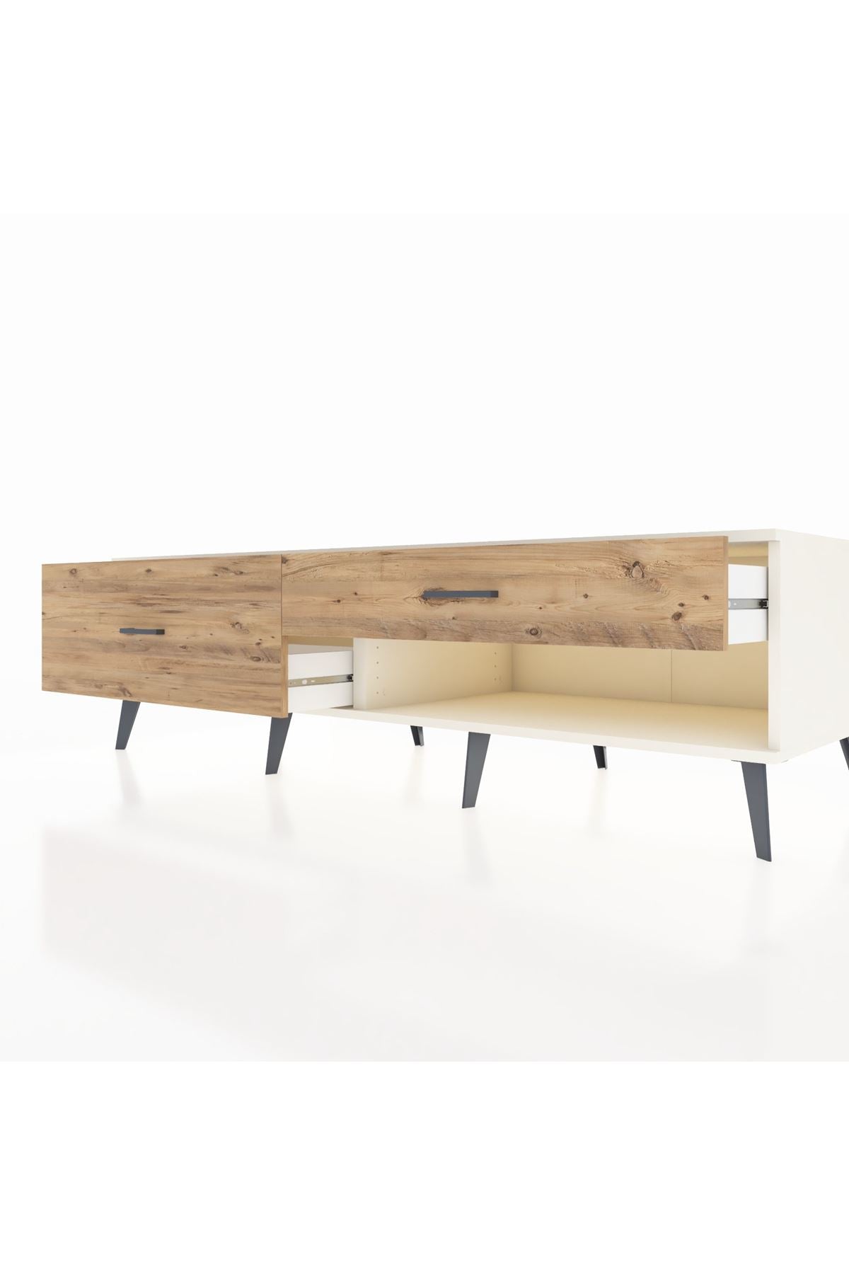Kronos TV Ünitesi 2 Çekmeceli  176x59x51 Aytaşı-Aytaşı/Çam