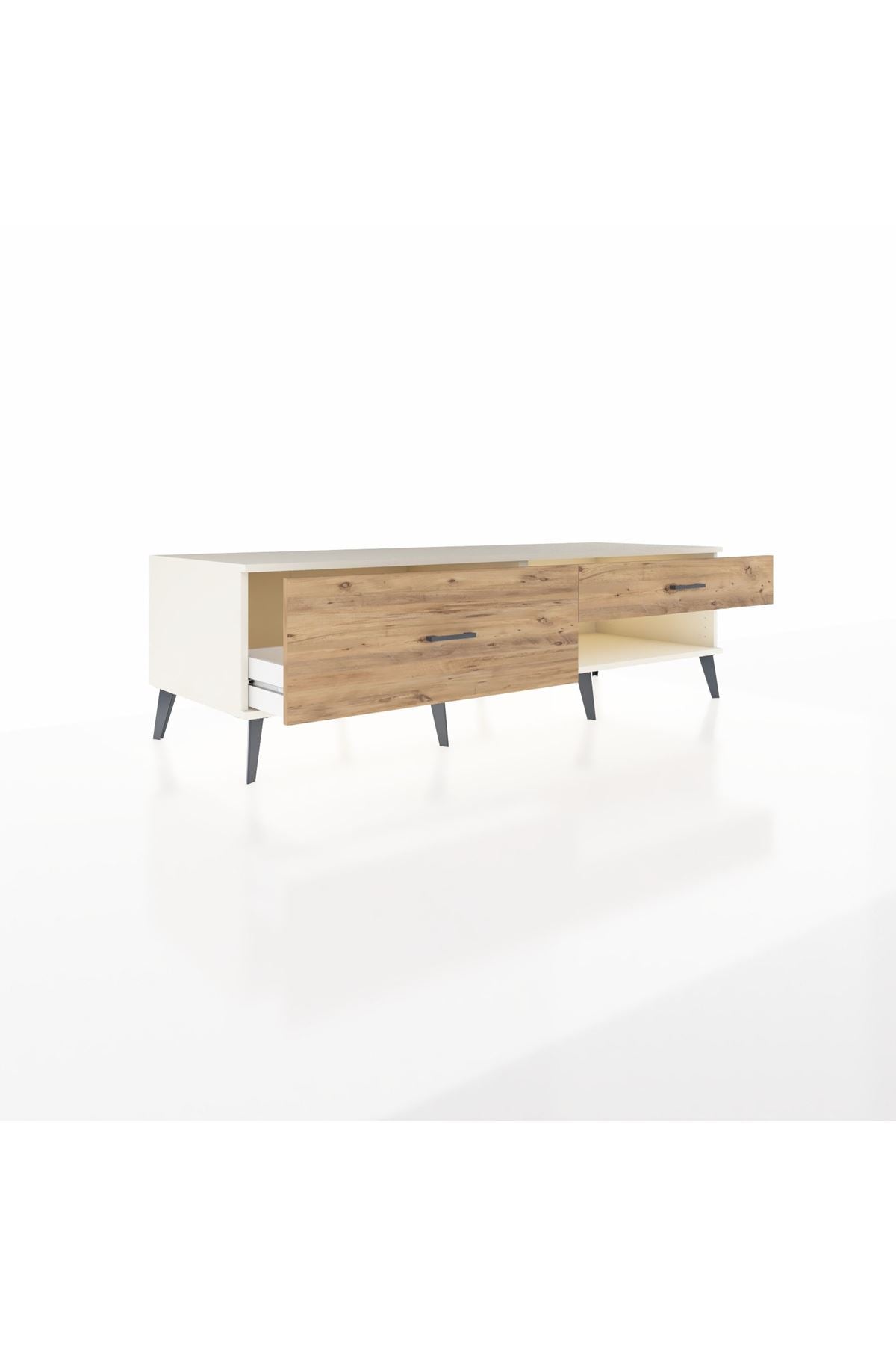 Kronos TV Ünitesi 2 Çekmeceli  176x59x51 Aytaşı-Aytaşı/Çam