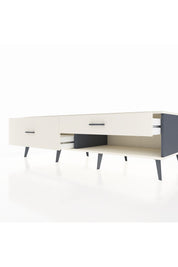 Kronos TV Ünitesi 2 Çekmeceli  176x59x51 Antrasit-Aytaşı/Aytaşı