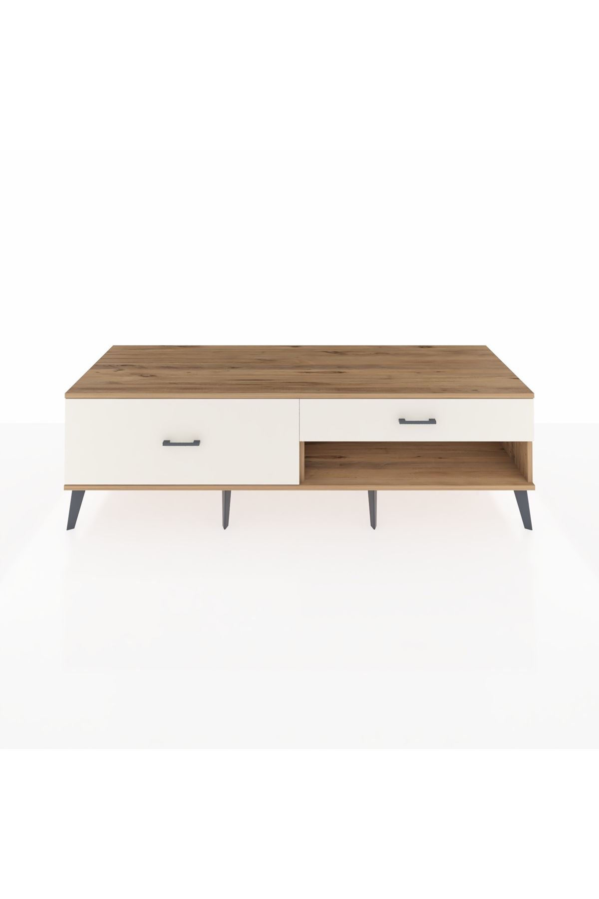 Kronos TV Ünitesi 2 Çekmeceli  176x59x51 Çam-Çam/Aytaşı