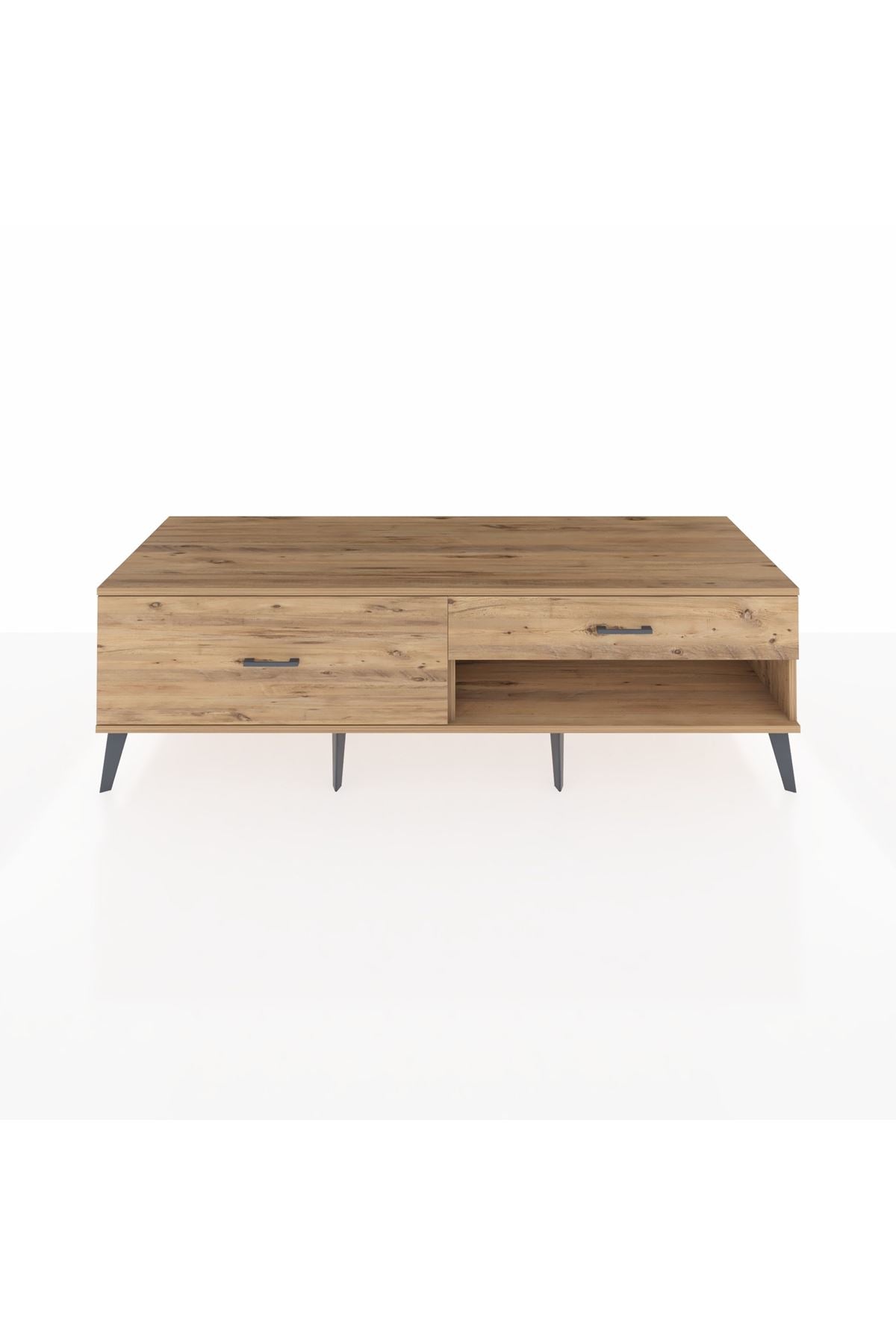 Kronos TV Ünitesi 2 Çekmeceli  176x59x51 Çam-Çam/Çam