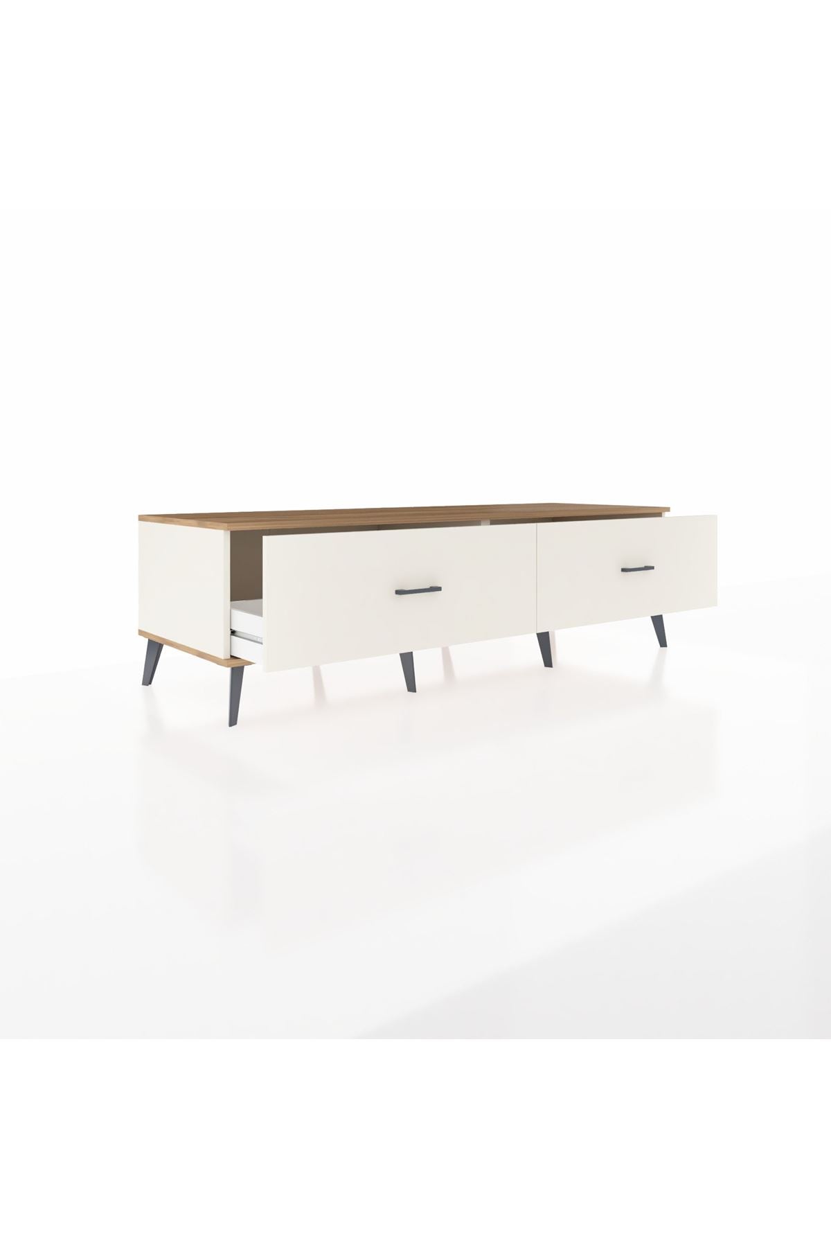 Kronos TV Ünitesi 2 Çekmeceli  176x59x51 Aytaşı-Çam/Aytaşı