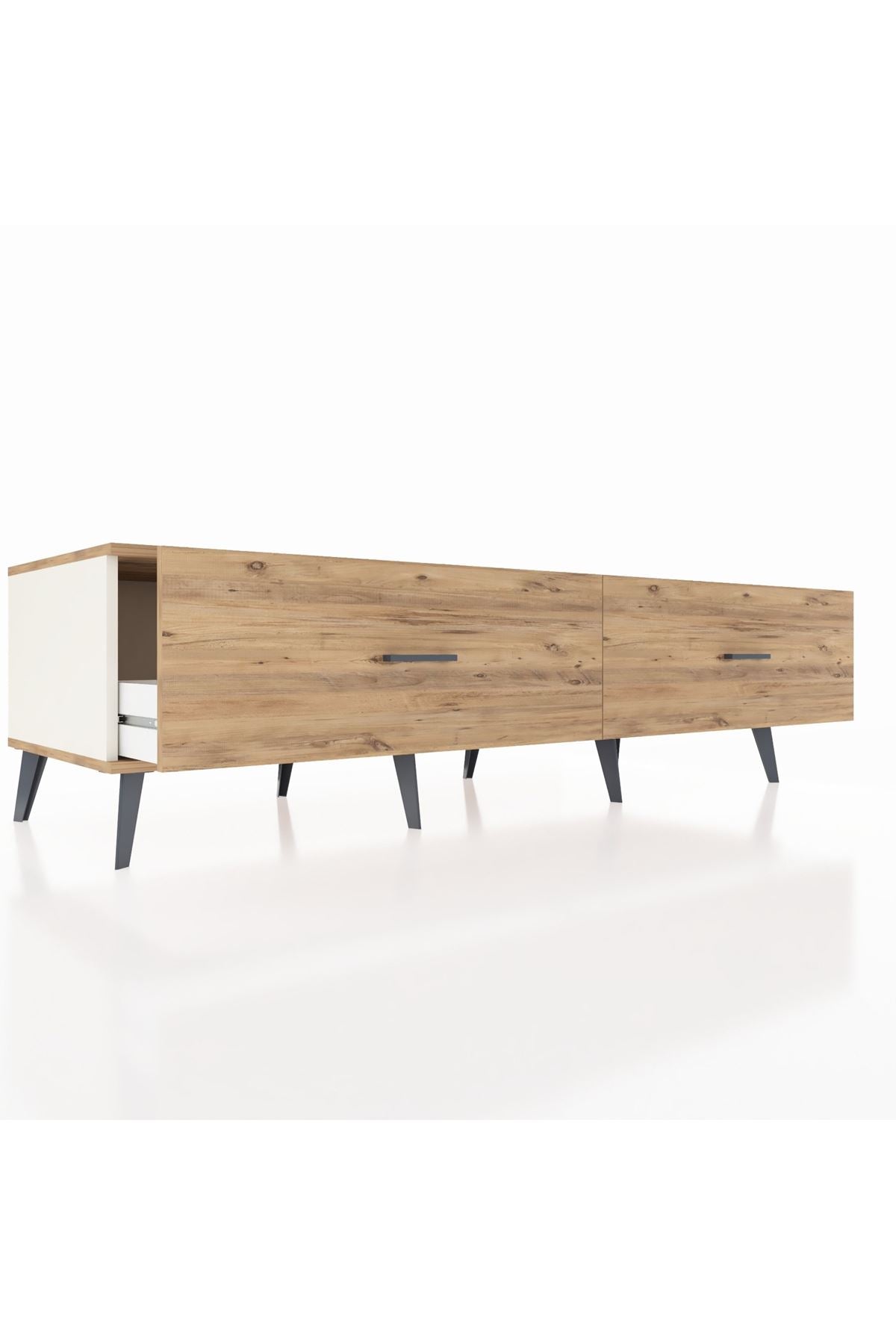Kronos TV Ünitesi 2 Çekmeceli  176x59x51 Aytaşı-Çam/Çam