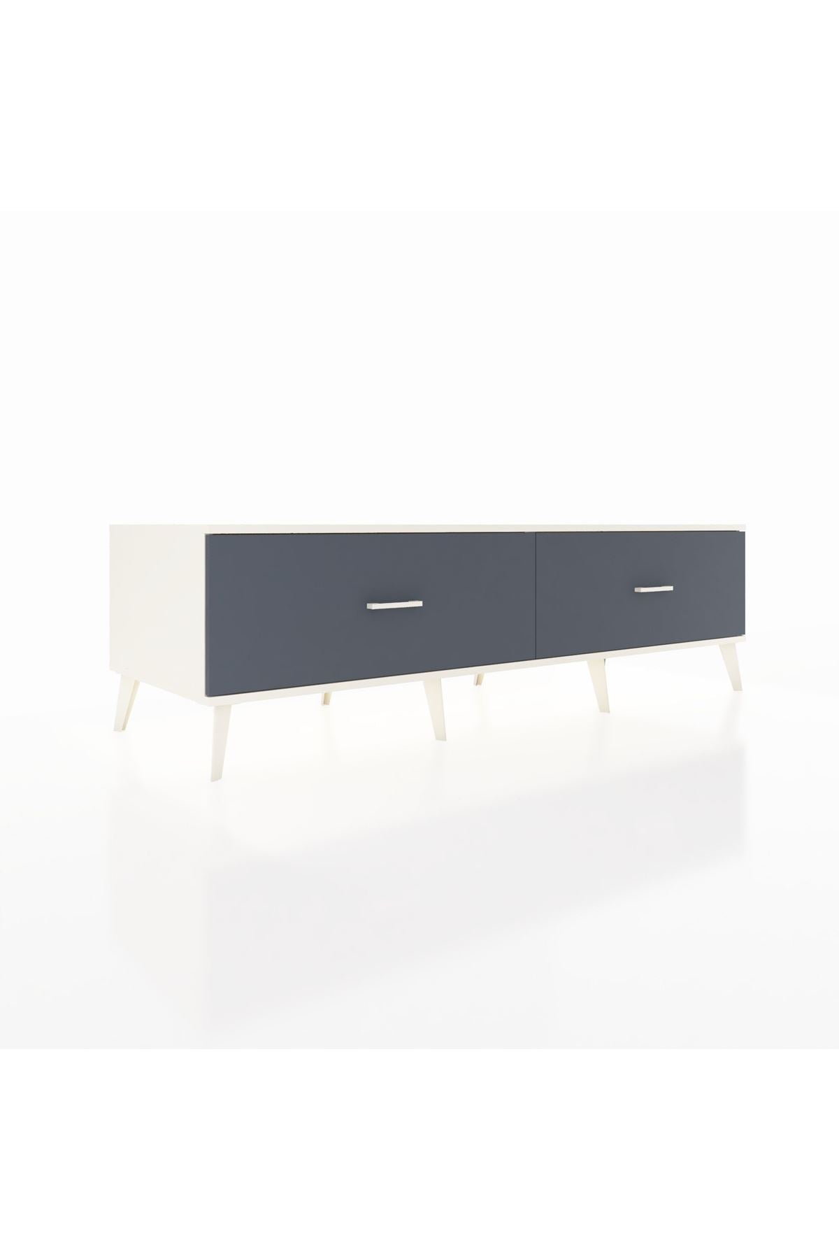 Kronos TV Ünitesi 2 Çekmeceli  176x59x51 Aytaşı-Aytaşı/Antrasit