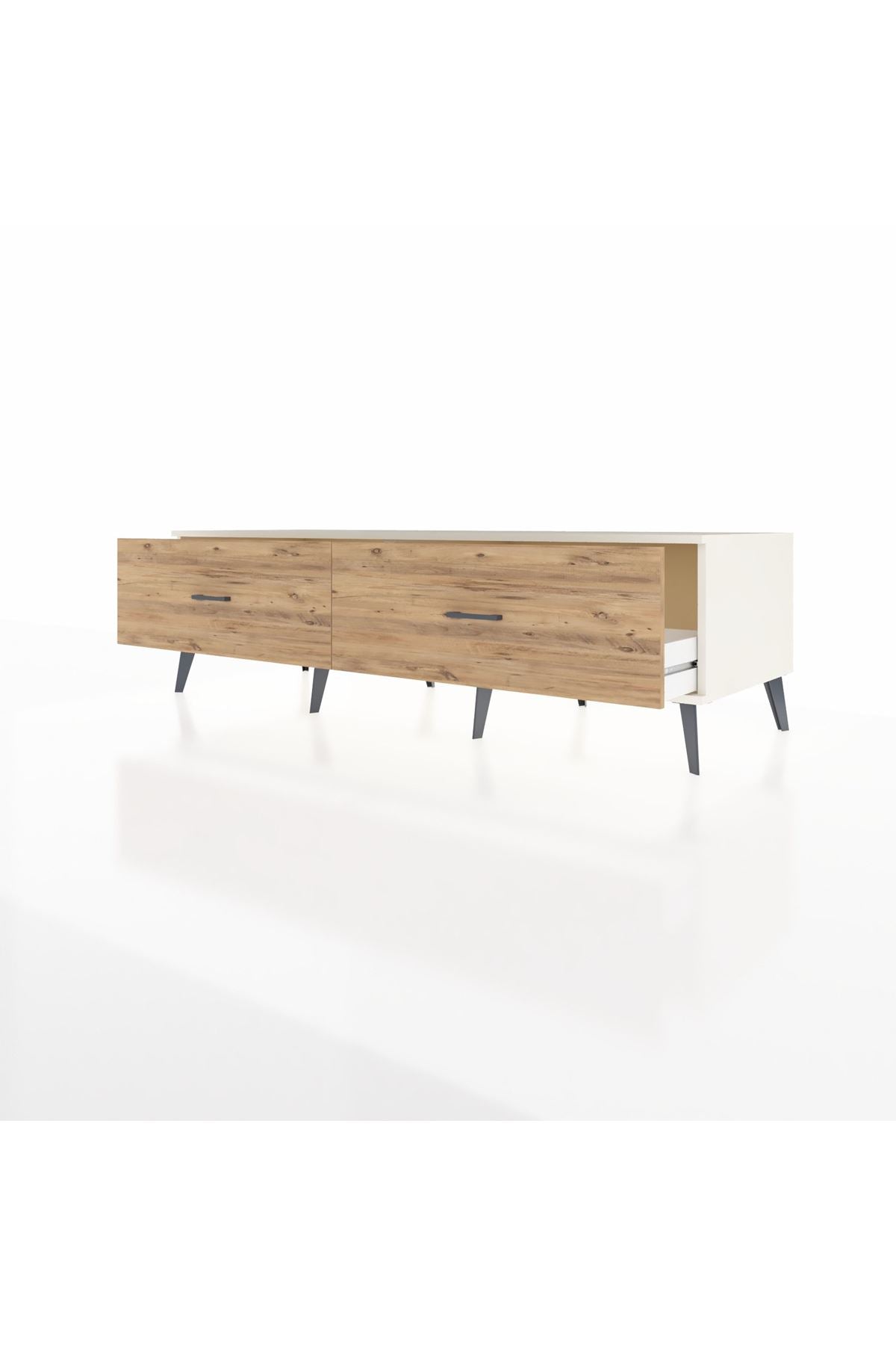 Kronos TV Ünitesi 2 Çekmeceli  176x59x51 Aytaşı-Aytaşı/Çam