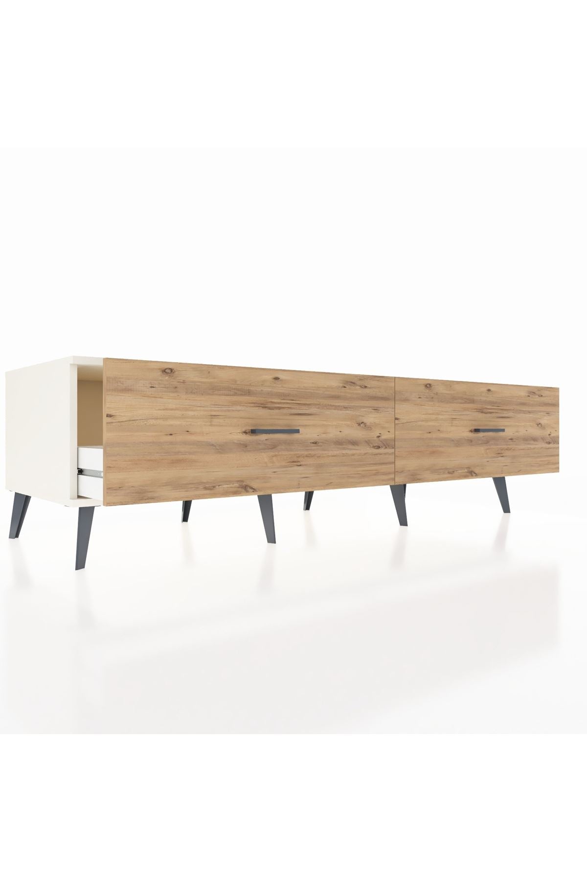 Kronos TV Ünitesi 2 Çekmeceli  176x59x51 Aytaşı-Aytaşı/Çam