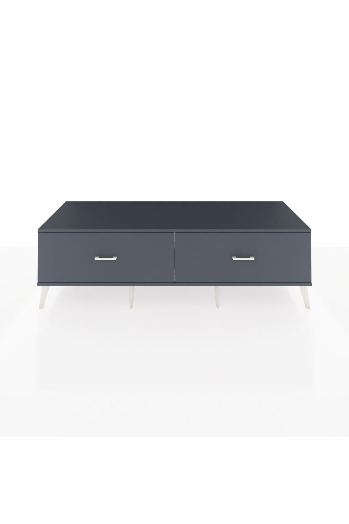 Kronos TV Ünitesi 2 Çekmeceli  176x59x51 Aytaşı-Antrasit/Antrasit