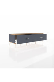 Kronos TV Ünitesi 2 Çekmeceli  176x59x51 Antrasit-Çam/Antrasit