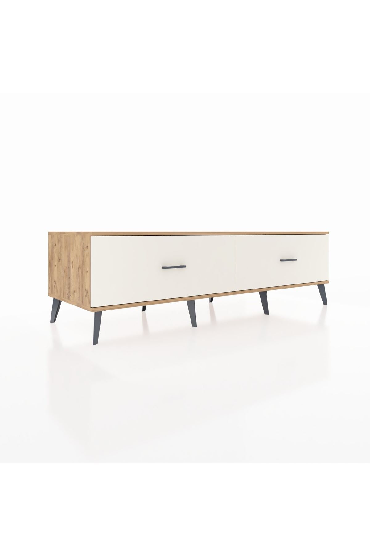 Kronos TV Ünitesi 2 Çekmeceli  176x59x51 Çam-Çam/Aytaşı