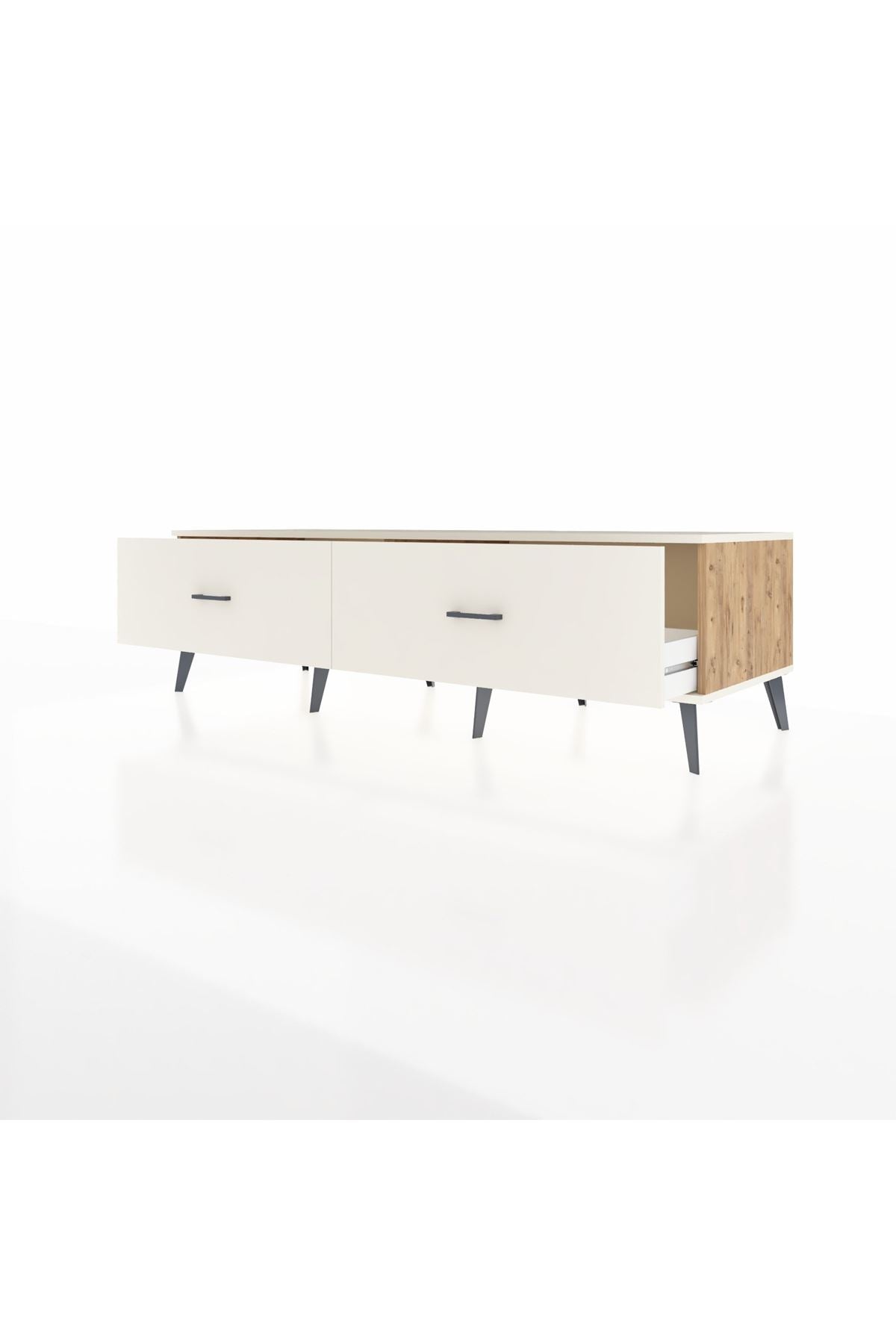 Kronos TV Ünitesi 2 Çekmeceli  176x59x51 Çam-Aytaşı/Aytaşı