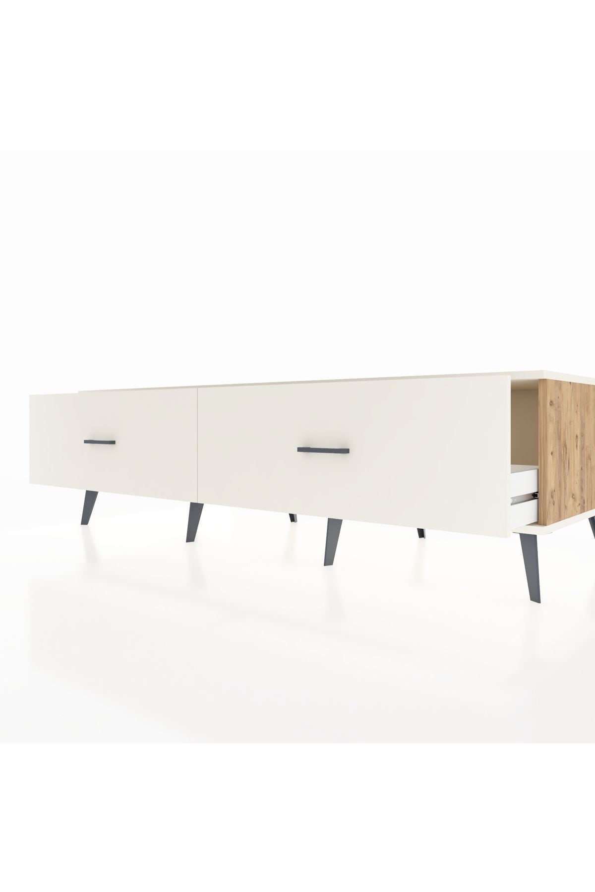 Kronos TV Ünitesi 2 Çekmeceli  176x59x51 Çam-Aytaşı/Aytaşı