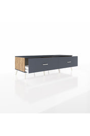 Kronos TV Ünitesi 2 Çekmeceli  176x59x51 Çam-Antrasit/Antrasit