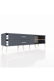 Hyperion TV Ünitesi Tek Raflı 2 Çekmeceli  176x44x51 Antrasit-Çam/Antrasit