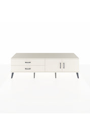 Hyperion TV Ünitesi Tek Raflı 2 Çekmeceli 2 Kapaklı 176x44x51 Aytaşı-Aytaşı/Aytaşı