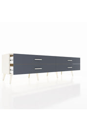 Hyperion TV Ünitesi 4 Çekmeceli  176x44x51 Aytaşı-Aytaşı/Antrasit