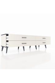 Hyperion TV Ünitesi 4 Çekmeceli  176x44x51 Aytaşı-Antrasit/Aytaşı