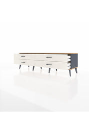 Hyperion TV Ünitesi 4 Çekmeceli  176x44x51 Antrasit-Çam/Aytaşı