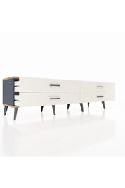 Hyperion TV Ünitesi 4 Çekmeceli  176x44x51 Antrasit-Çam/Aytaşı