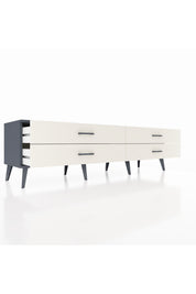 Hyperion TV Ünitesi 4 Çekmeceli  176x44x51 Antrasit-Antrasit/Aytaşı